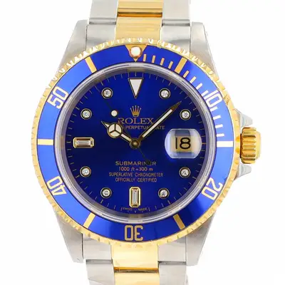 Rolex Submariner Two-Tone 18KY Gold SS